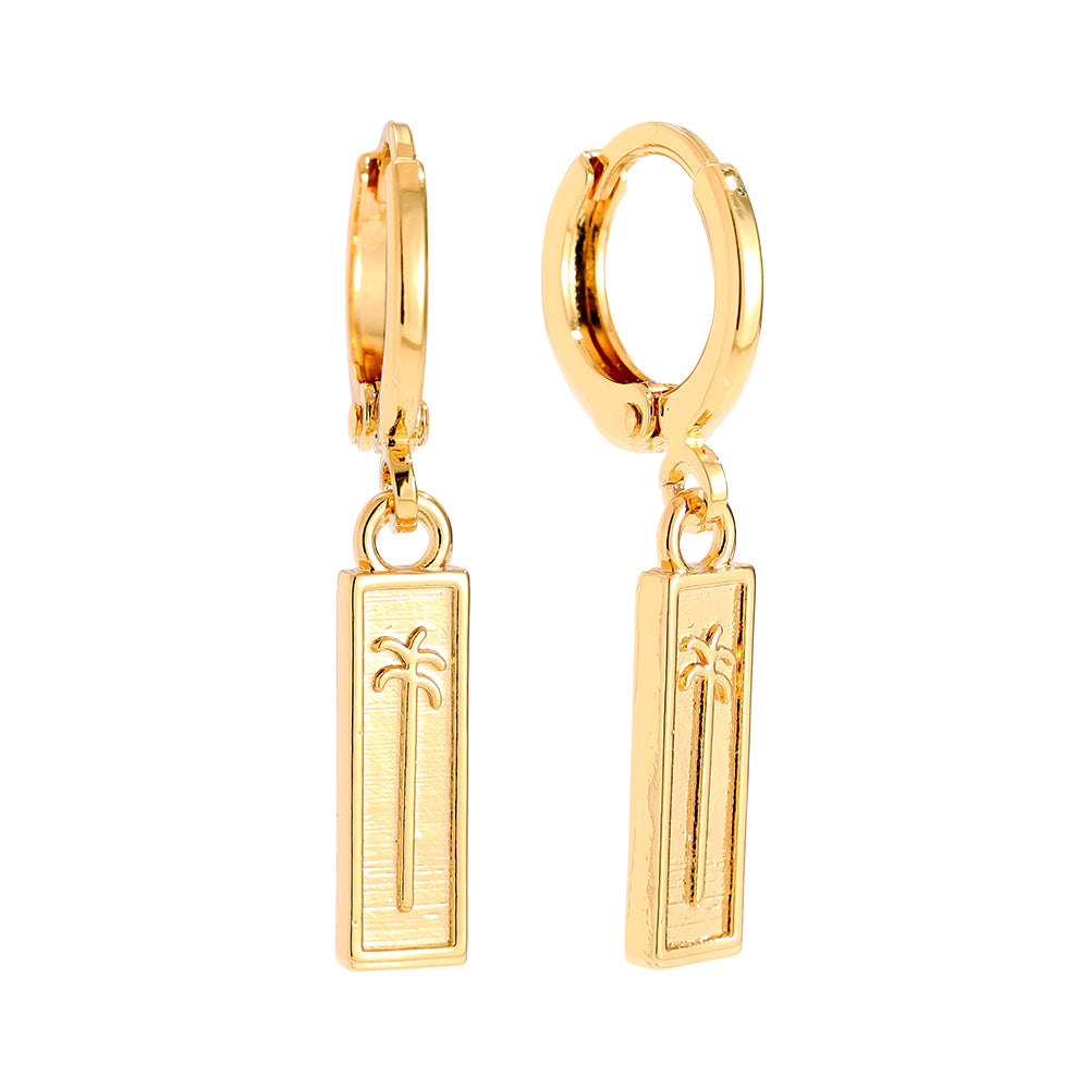 Stilvolle Frame Ohrringe mit modernem geometrischem Design