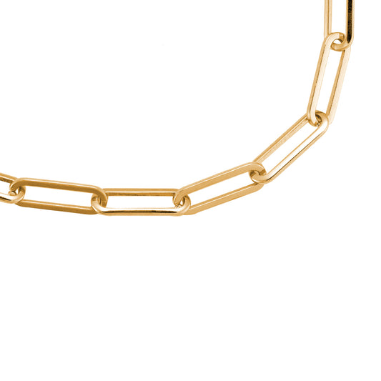 Moderne Fußkette im Chain-Look – stilvolles Accessoire