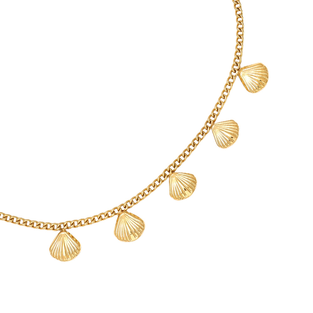 Fußkette im Shells Stil – sommerliches Accessoire