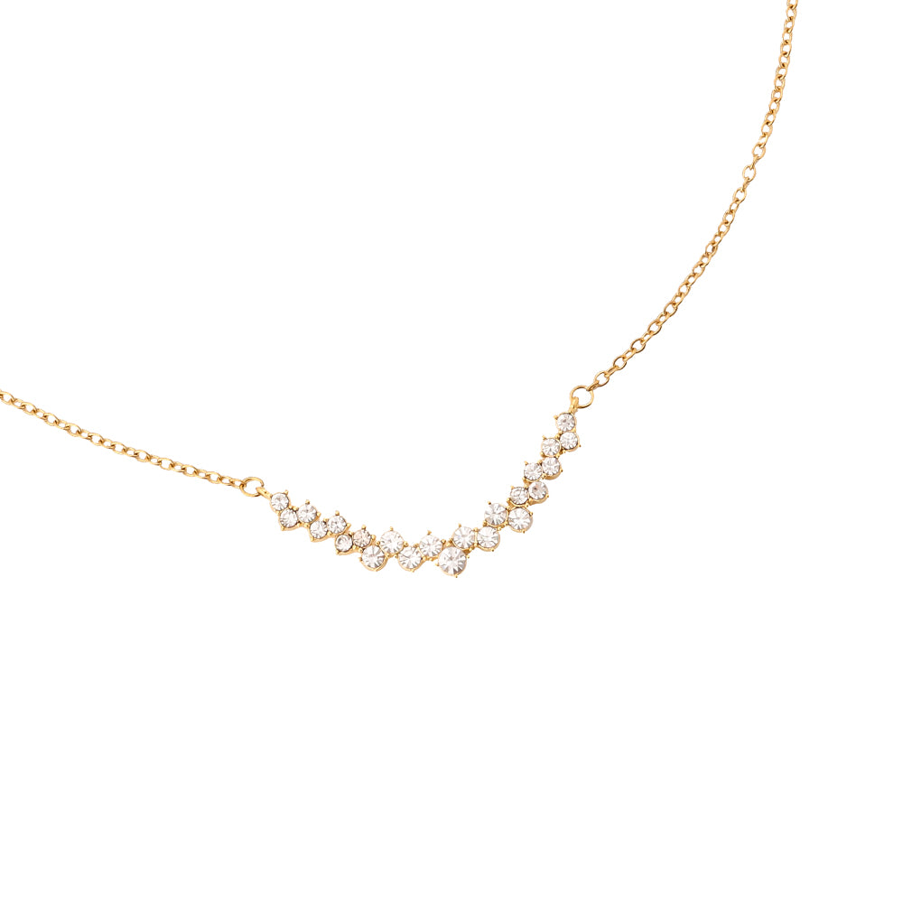 Zeitlose Shaped Halskette, perfekt für stilvolle Outfits und besondere Anlässe.