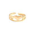 Hearts Crown Ring – Eleganter Ring mit herzförmigem Design und stilvollem Akzent