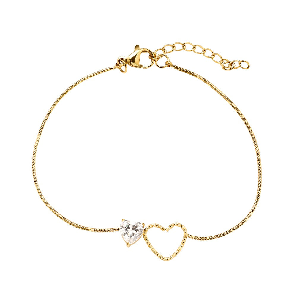 Elegantes Herz Armband mit stilvollem Design