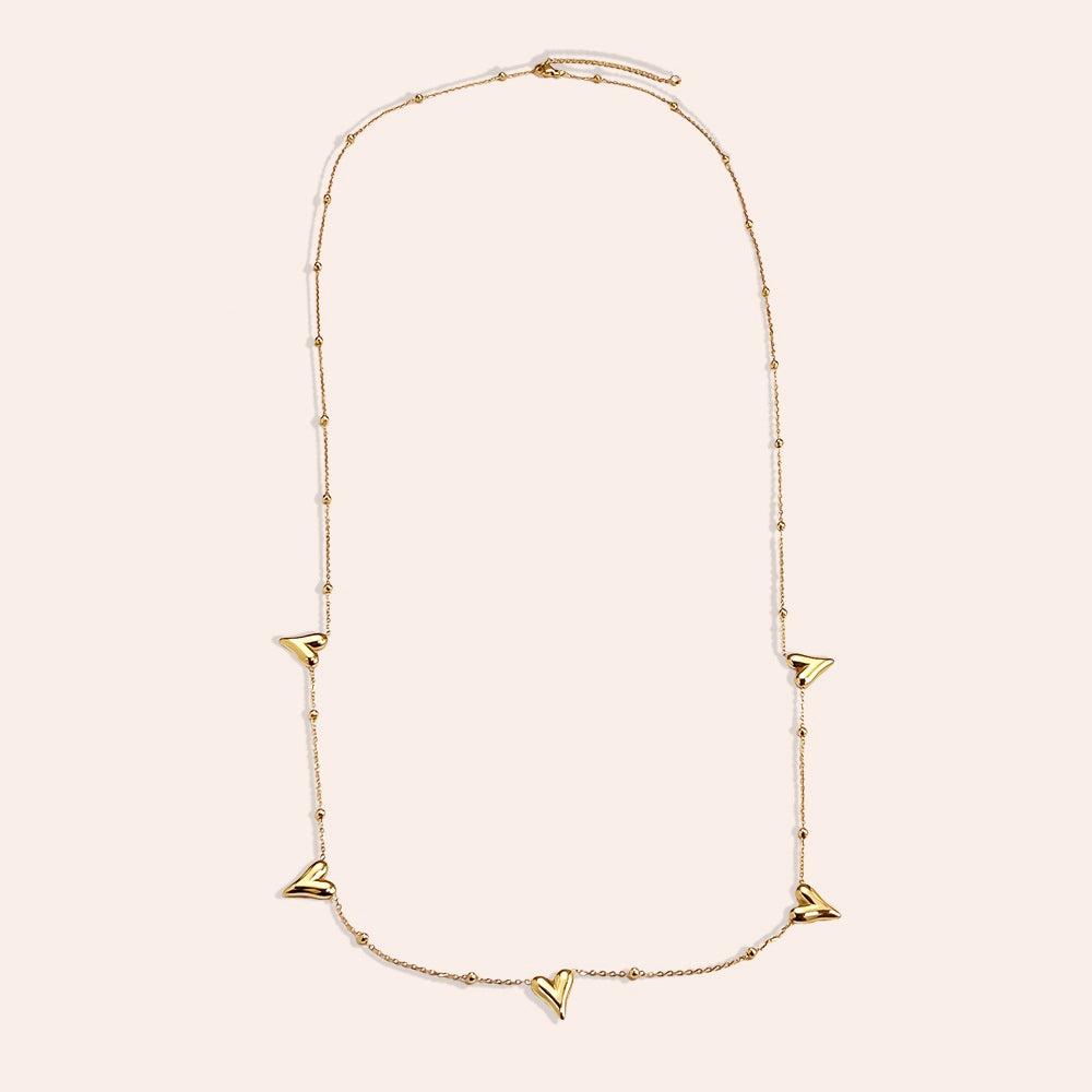 Sharp Hearts Halskette – Stilvolles Accessoire für besondere Anlässe