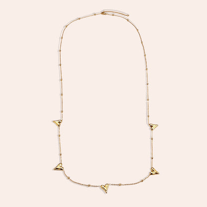 Sharp Hearts Halskette – Stilvolles Accessoire für besondere Anlässe