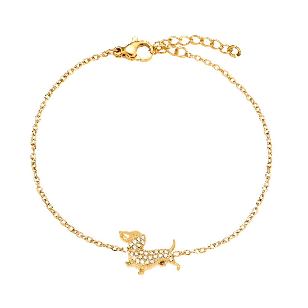 Hund Armband mit Hunde-Motiv