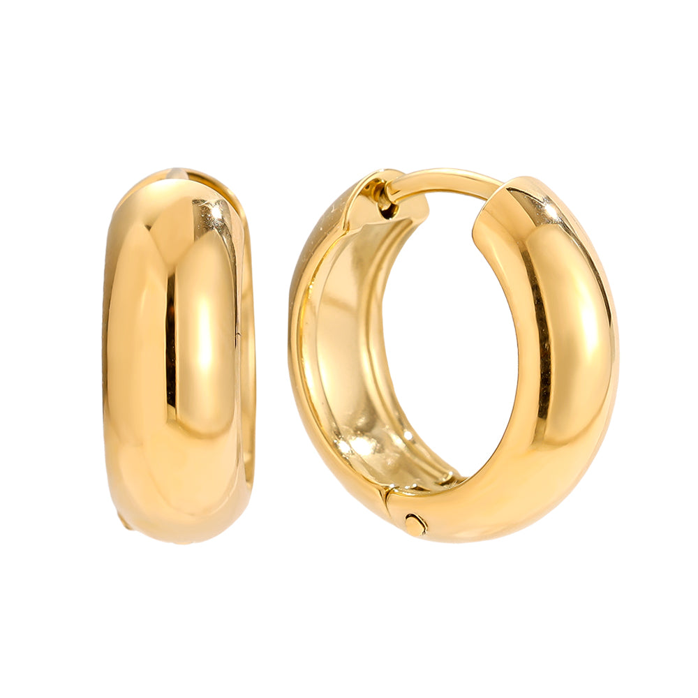 Just Hoop Ohrringe – klassische runde Ohrringe für Damen