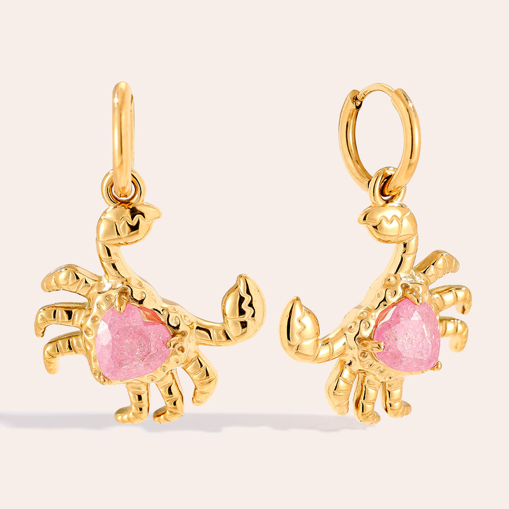 Crab Ohrringe – auffälliger Schmuck mit maritimem Flair