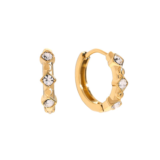 Zarte Little Diamonds Ohrringe – ideal für einen eleganten, modernen Look.