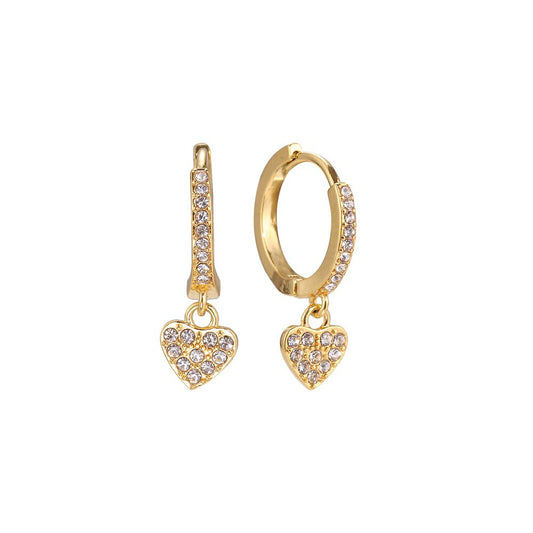 Love Shine Ohrringe – Glänzendes Design für romantische Momente