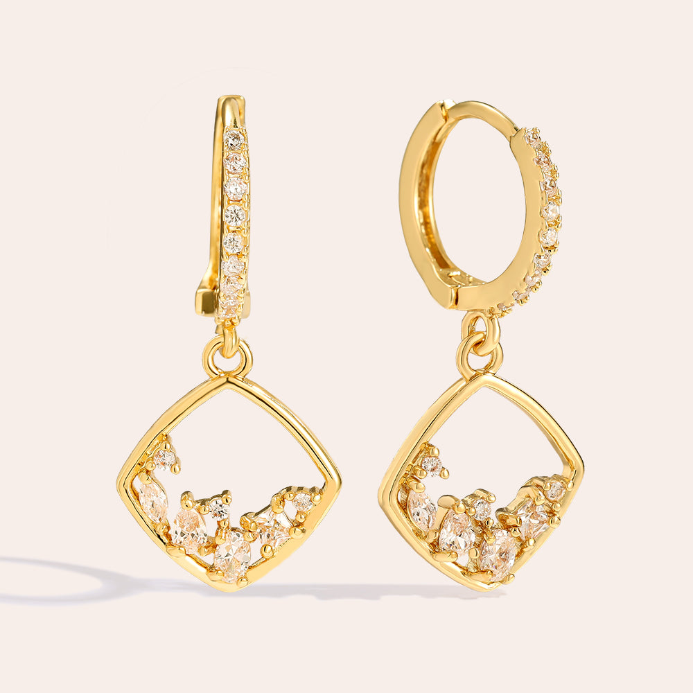 Modische Lovely Frame Ohrringe – perfekt für jeden Anlass.