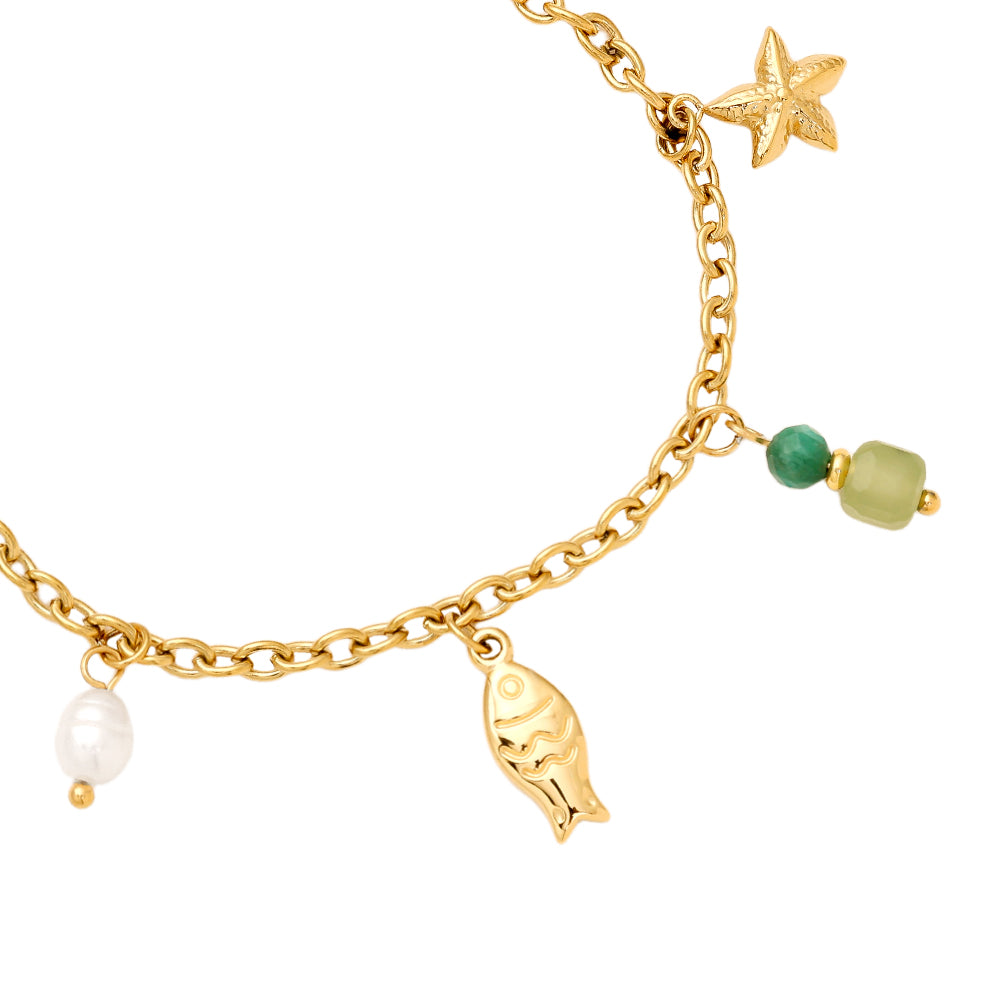 Verspieltes Sea Life Armband für den Sommerlook