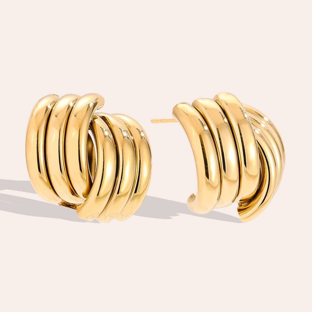 Elegante Line Ohrringe für moderne Looks