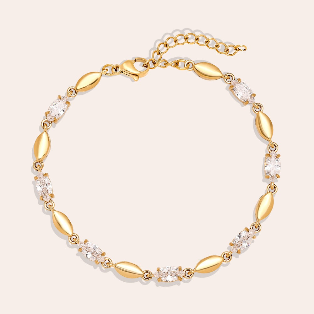 modernes Diamond Eyes Armband – elegantes Accessoire für jeden Anlass