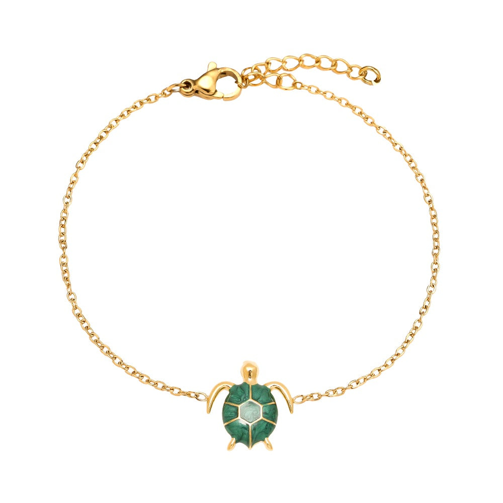 New Turtle Armband mit Schildkröten-Motiv für Damen