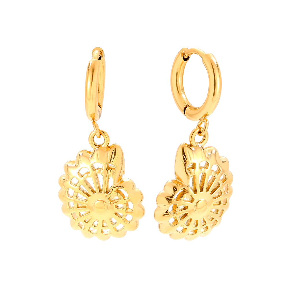 Verspielte Ohrringe im Schnecken-Design für Damen