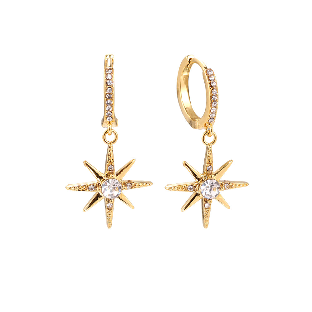 Octa Star Ohrringe – Modernes Design für einen einzigartigen Look