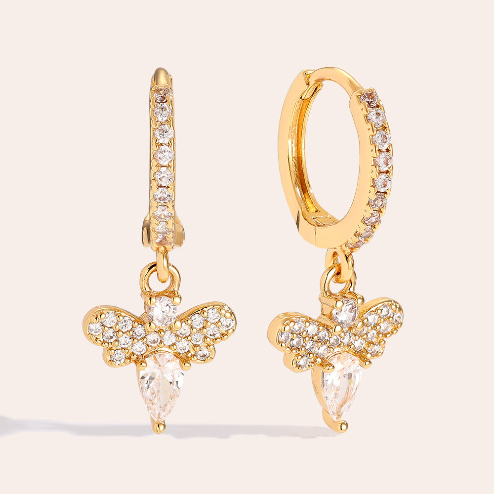 Elegante Ohrringe im Libellen-Design für Damen