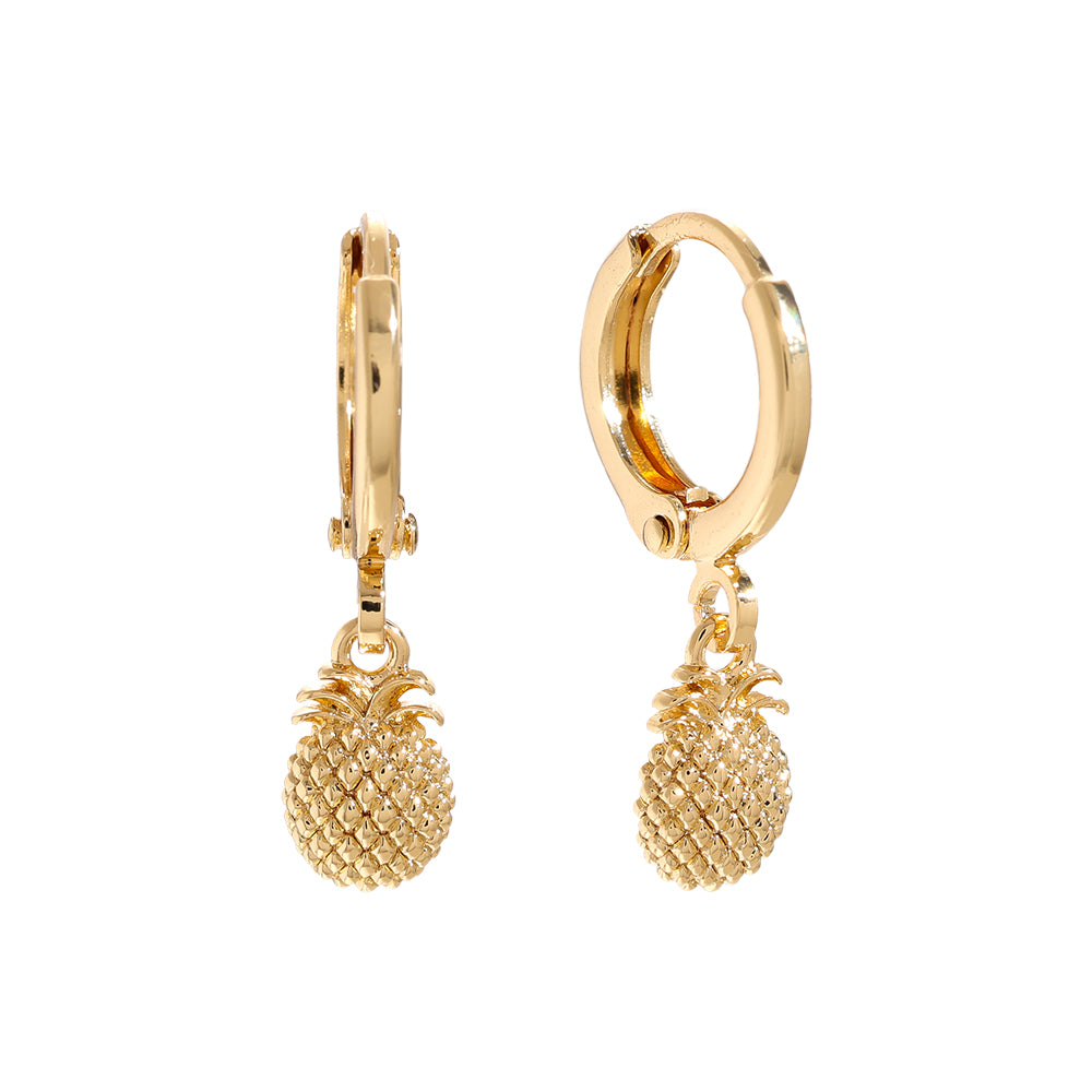 Pineapple Ohrringe im Ananas-Design für einen tropischen Look