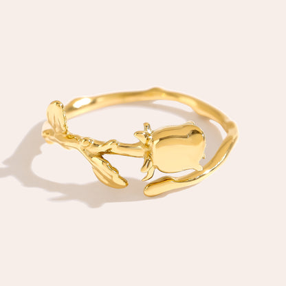 Eleganter Rose Ring
