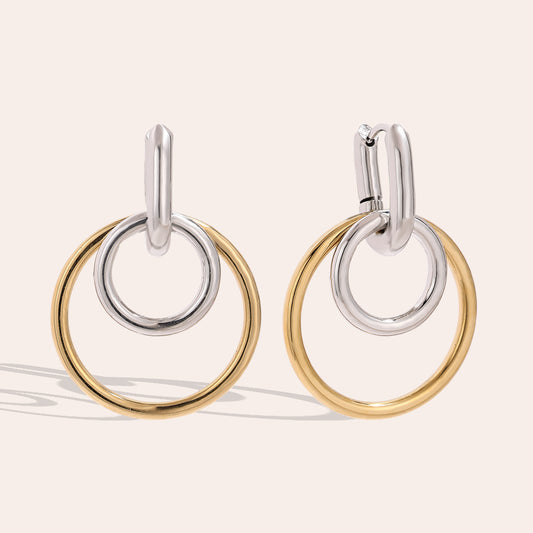Elegante Round Cycles Ohrringe – stilvoller Schmuck für dein Outfit.
