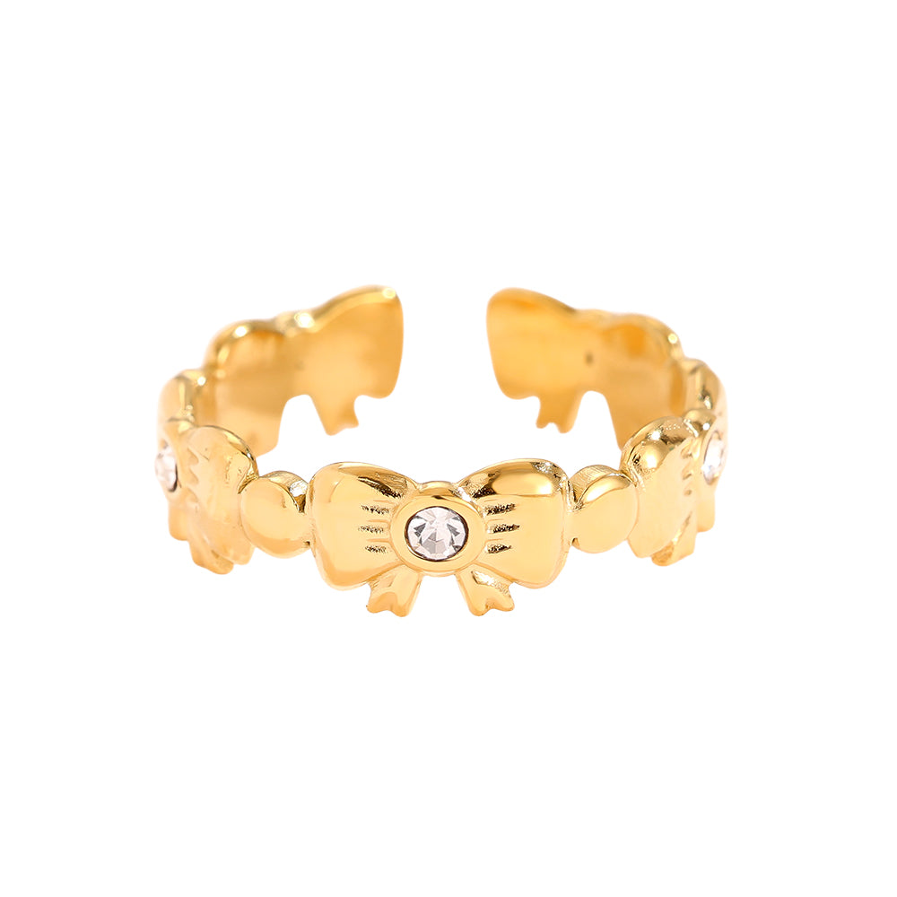 Schleifen Ring mit feiner Schleifen-Form
