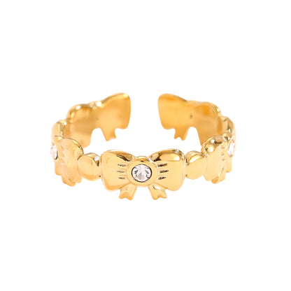 Schleifen Ring mit feiner Schleifen-Form