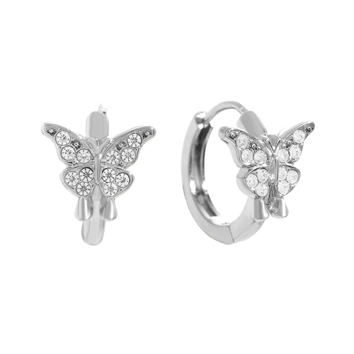 Elegante Schmetterlings-Ohrringe mit detailliertem Design – verleihe deinem Outfit eine verspielte Note.