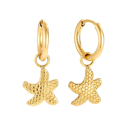 3. Sea Star Ohrringe im modernen Meeresstern-Design, perfekt für einen frischen Look.
