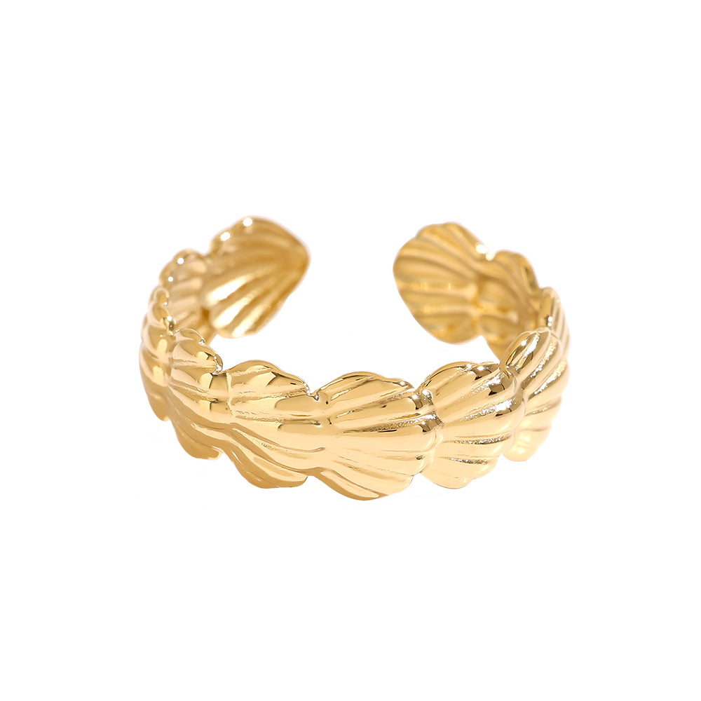 Shells Ring – Eleganter Ring im Meeresstil mit Muschel-Design
