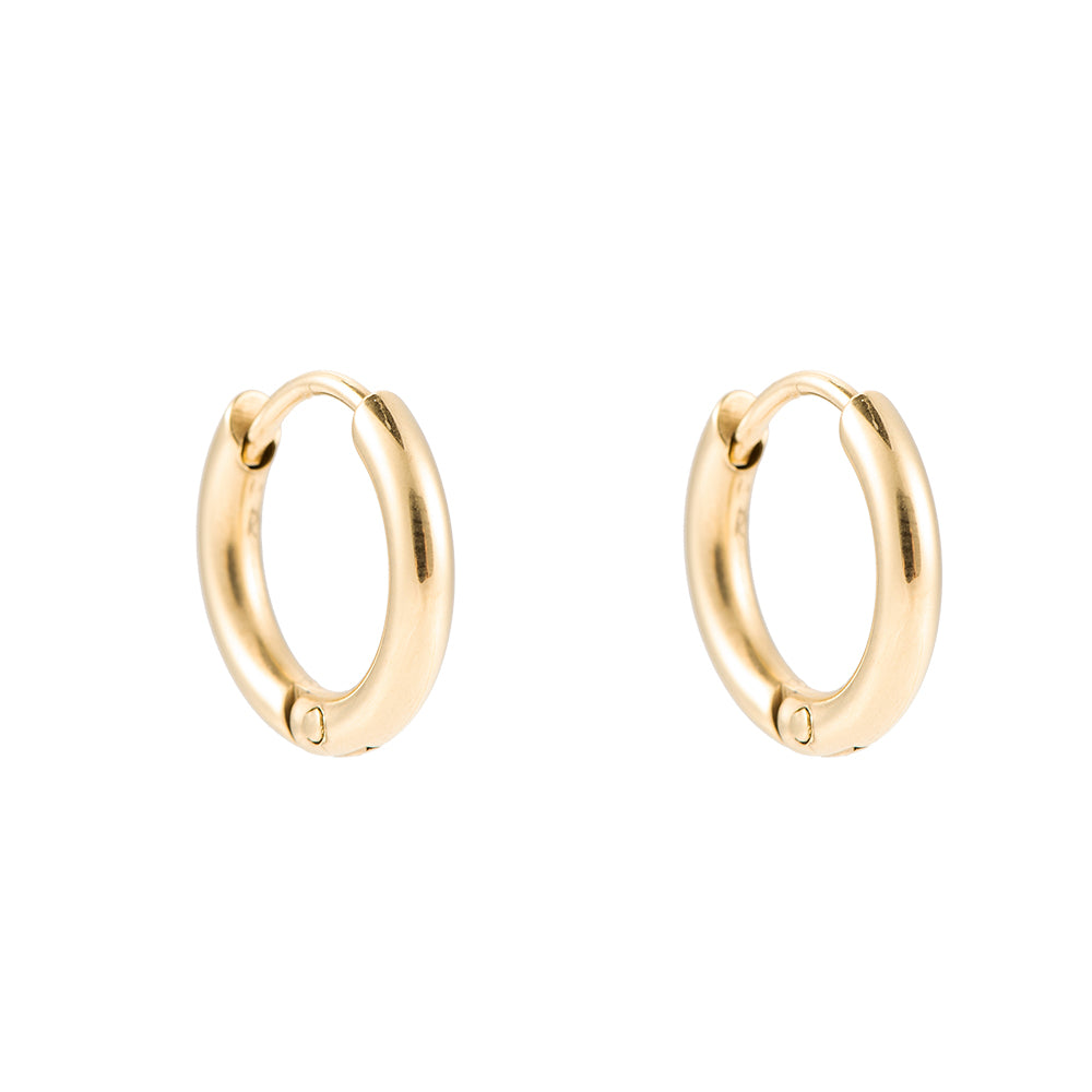 Simple Hoop Ohrringe – Klassisches Design für einen eleganten Look