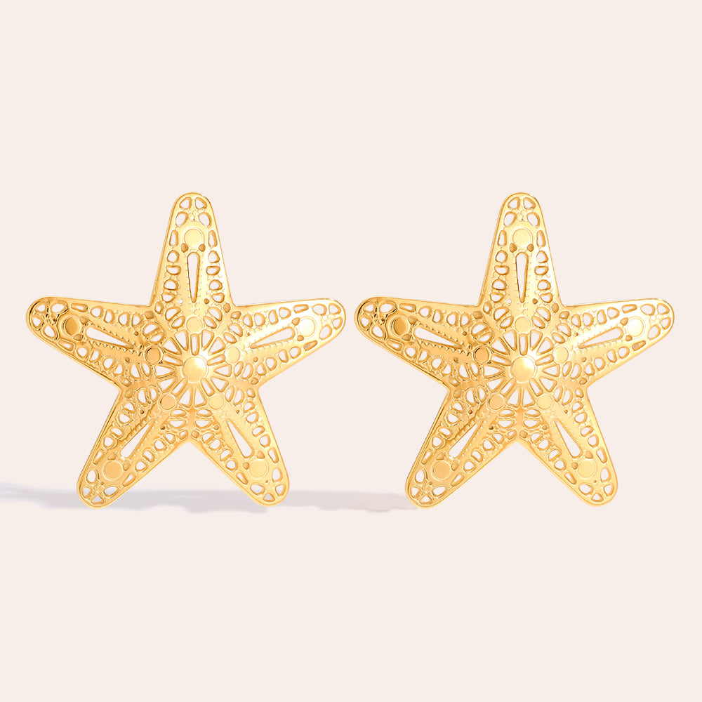 Nice Sea Star Ohrstecker – eleganter maritimer Schmuck
