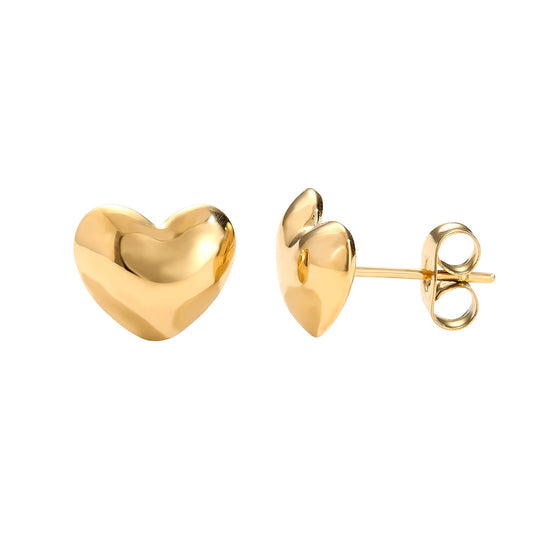 Sweet Heart Ohrstecker mit charmantem Herzdesign für einen eleganten Look.