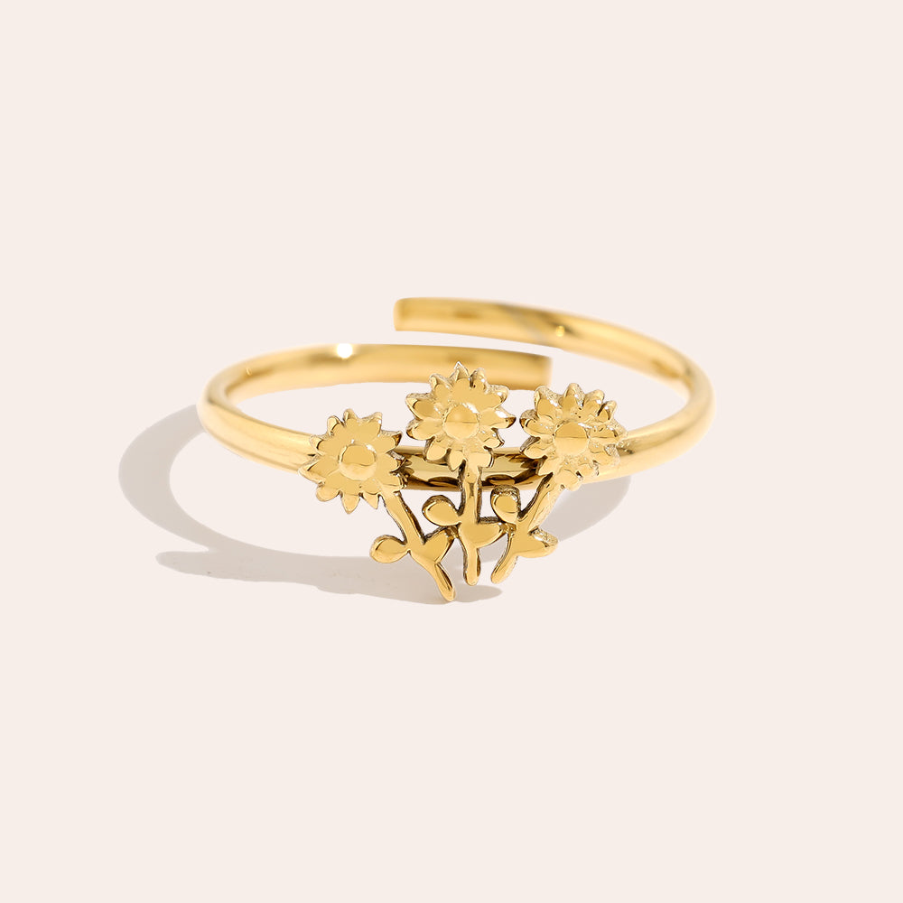 Blumenring im minimalistischen Design für jeden Anlass