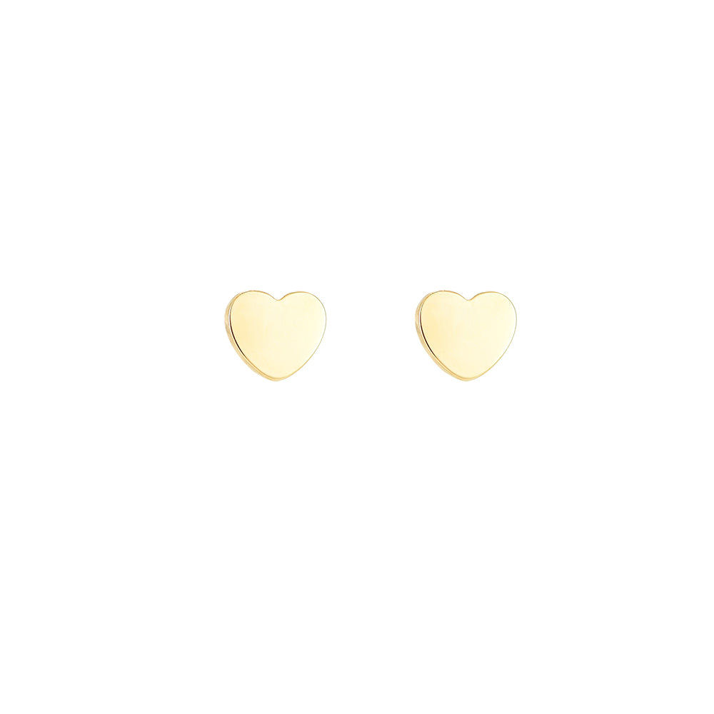Tiny Heart Ohrstecker – Zartes Design für einen eleganten Look