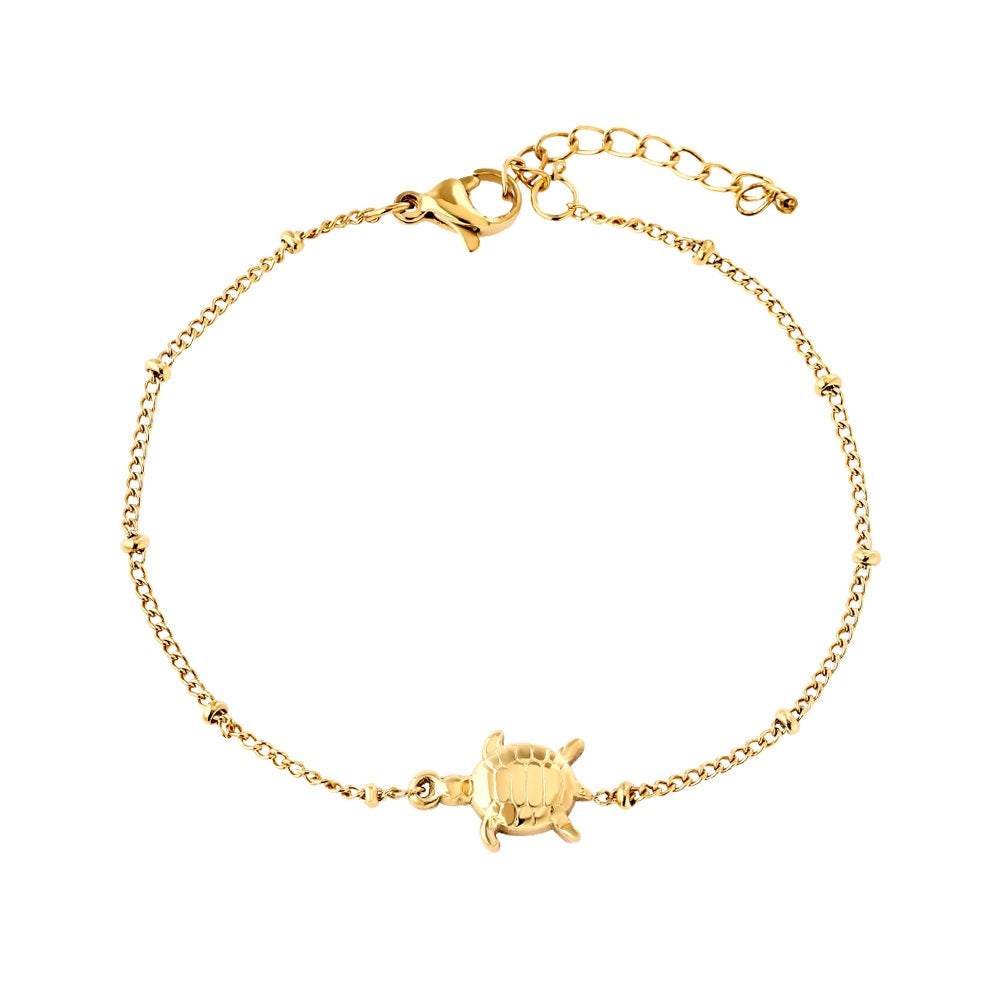 Das Turtle Armband ist ein elegantes Accessoire, das deinem Look einen Hauch von Natur und Stil verleiht.