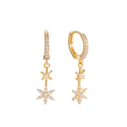 Two Stars Ohrringe – Elegantes Design für glänzende Outfits