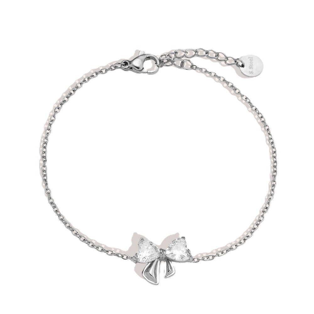 Klassisches Vintage Bowtie Armband, ideal für elegante Anlässe.