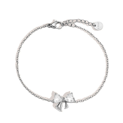 Klassisches Vintage Bowtie Armband, ideal für elegante Anlässe.