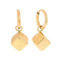 Geometrische Würfel Ohrringe mit modernem Design