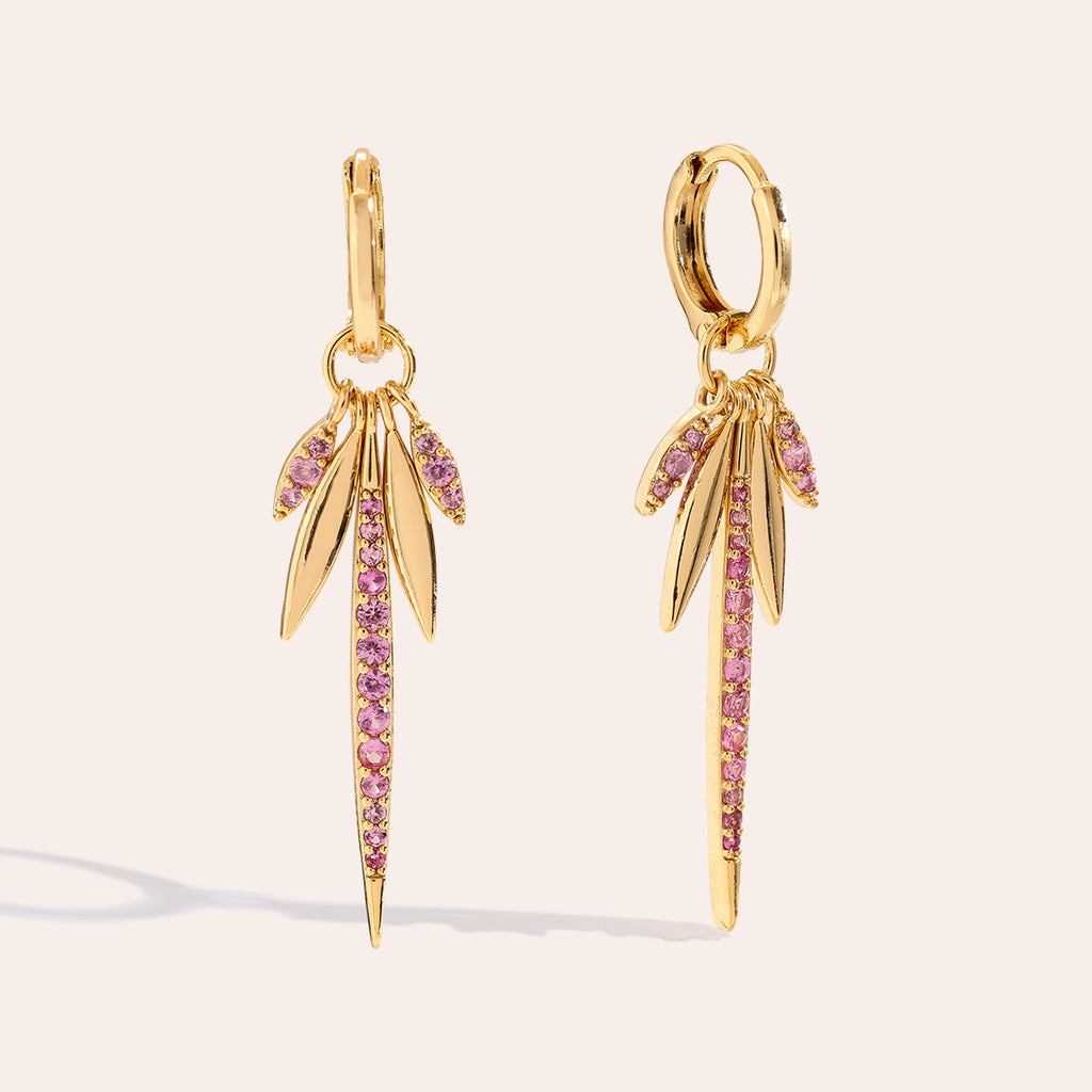 Fine Leaf Ohrringe – Zeitlose Ohrringe mit Blatt-Design für einen natürlichen Touch