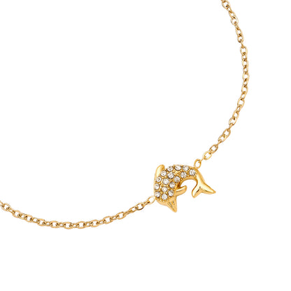 Elegantes Delfin Armband mit feinem Meeres-Design für jeden Anlass